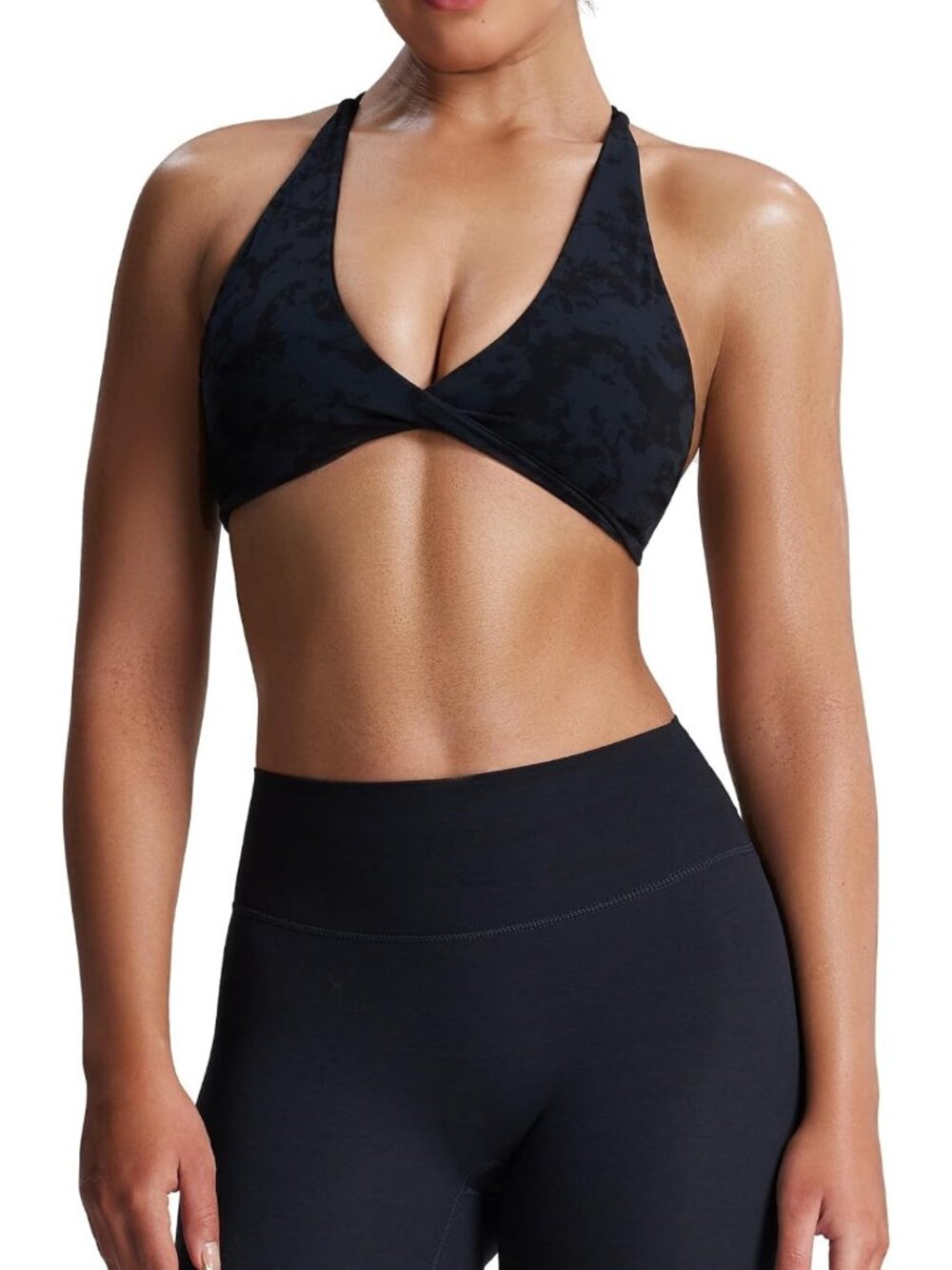 High Support Sienna Twist Sports Bra - Comfortable, Stylish Activewear for